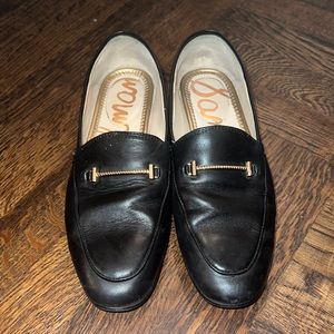 Black Sam Edelman leather loafers. Size 7.5